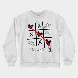 LOVE WINS Crewneck Sweatshirt